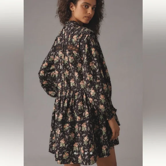 Pilcro mockneck swing mini dress - Picture 2 of 3